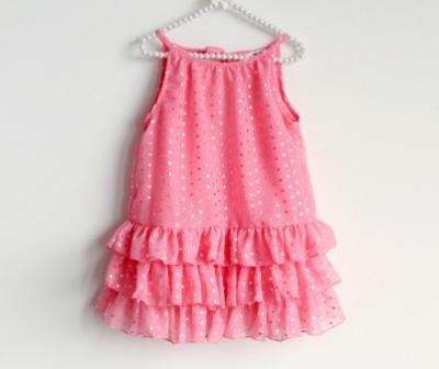 Pink party dress