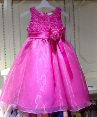 Embroidered party dress MG-D004