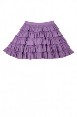 Purple Ruffle kids Skirt