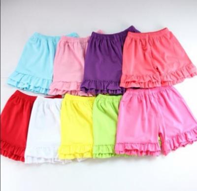 ruffle knit pants for children girl