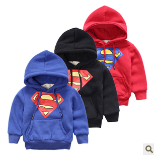 Boys Supper man Hoodies